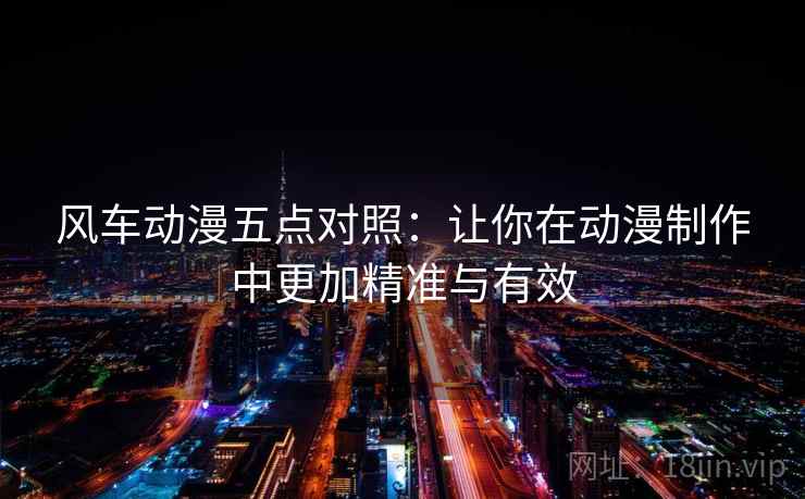 风车动漫五点对照：让你在动漫制作中更加精准与有效